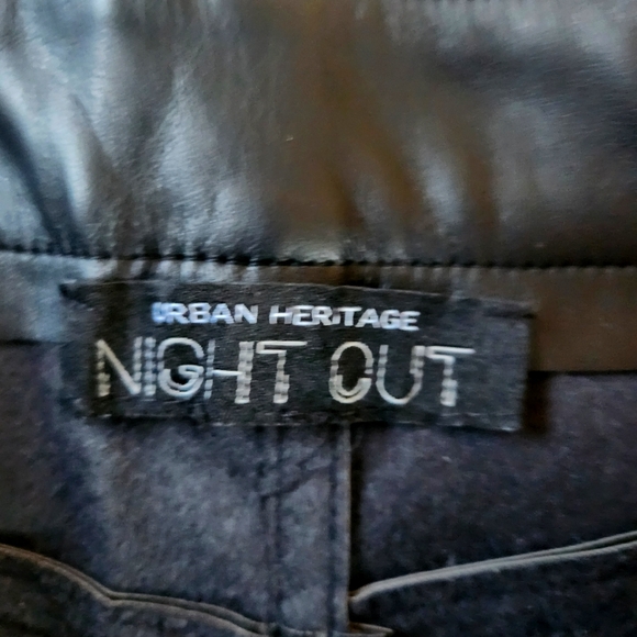 Night Out black leather pants - Picture 4 of 8